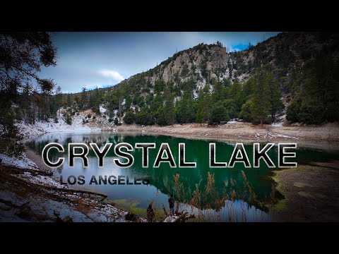CRYSTAL LAKE , FISHING NEAR LOS ANGELES