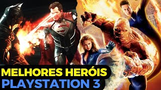 10 MELHORES JOGOS DE SUPER-HERÓIS NO PS3! DC, MARVEL E MUITO MAIS! screenshot 1