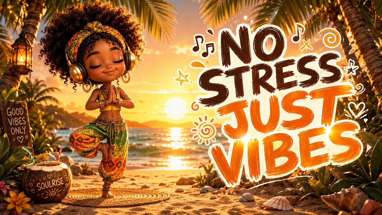 No Stress, Just Peace 🌞 | Golden Afro Soul to Start Your Day | Positive Energy & Healing Vibes