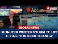 "GENERATIONAL" WINTER STORM: 2,000-Mile Path of Snow and Ice to Paralyse U.S.