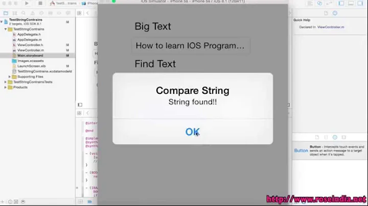 How to check if a String contains a substring in IOS?