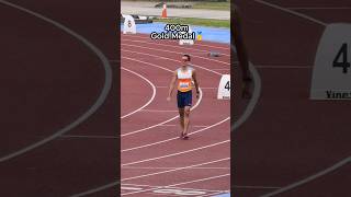 400m Gold Medal 🥇 favourite event #400m #GoldMedal #MIOMAC #trackandfield #AmazfitMY