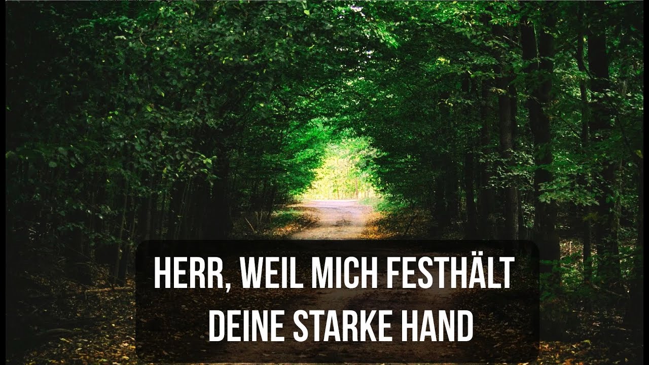 Herr Weil Mich Festhält Deine Starke Hand Text