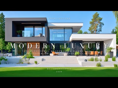 Top Architectural Masterpiece Trends 2026 in Modern Luxury House Design