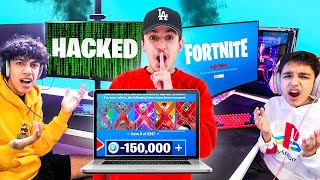 Hacking My Brothers Gaming PC's While They Play Fortnite! They RAGED!