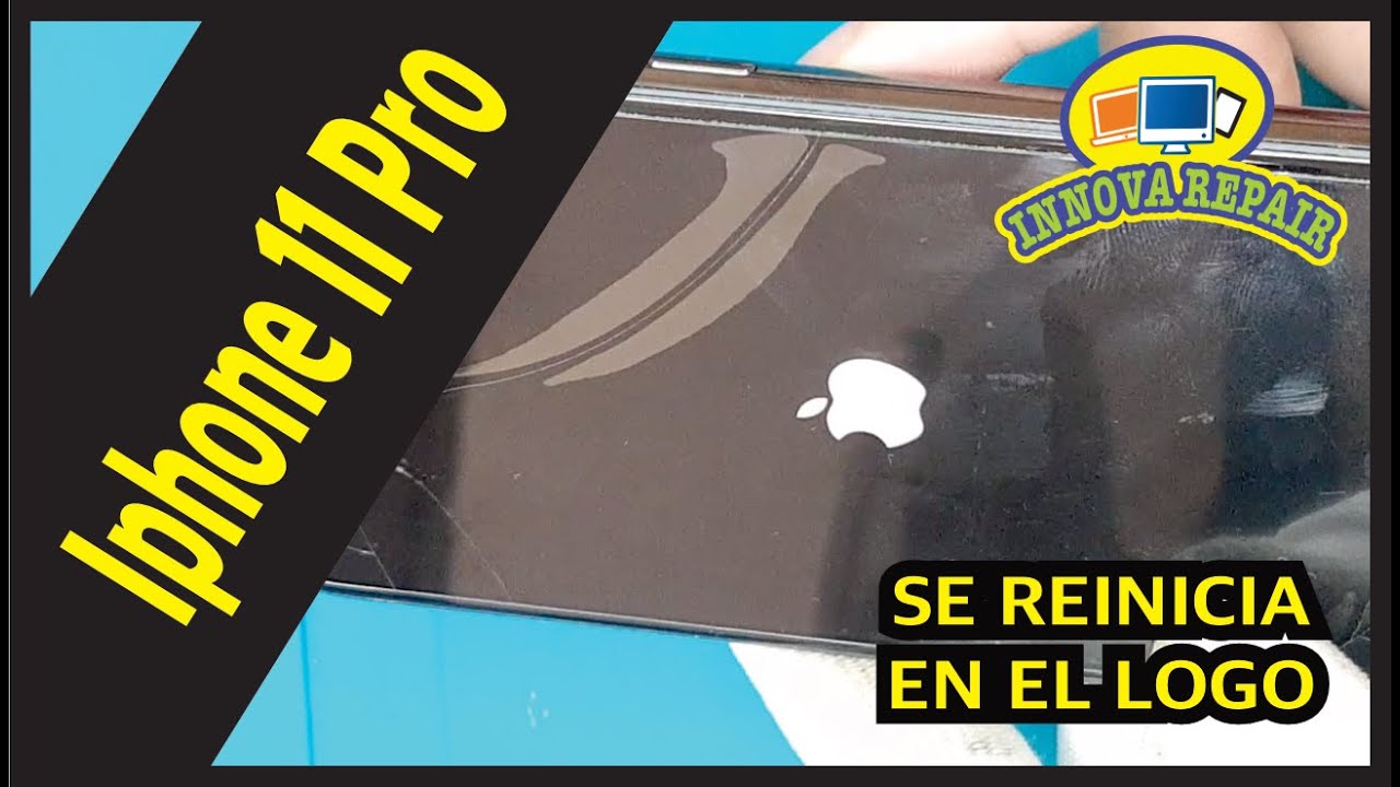 Iphone 11 Pro se Reinicia en el Logo ¡Solución! - YouTube