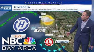 Bay Area forecast: Foggy start and tracking next rain