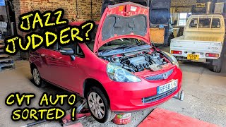 Honda Jazz CVT trillingen schudden probleem en oplossing | Vloeistof verversen | XADO EX120 Versn...