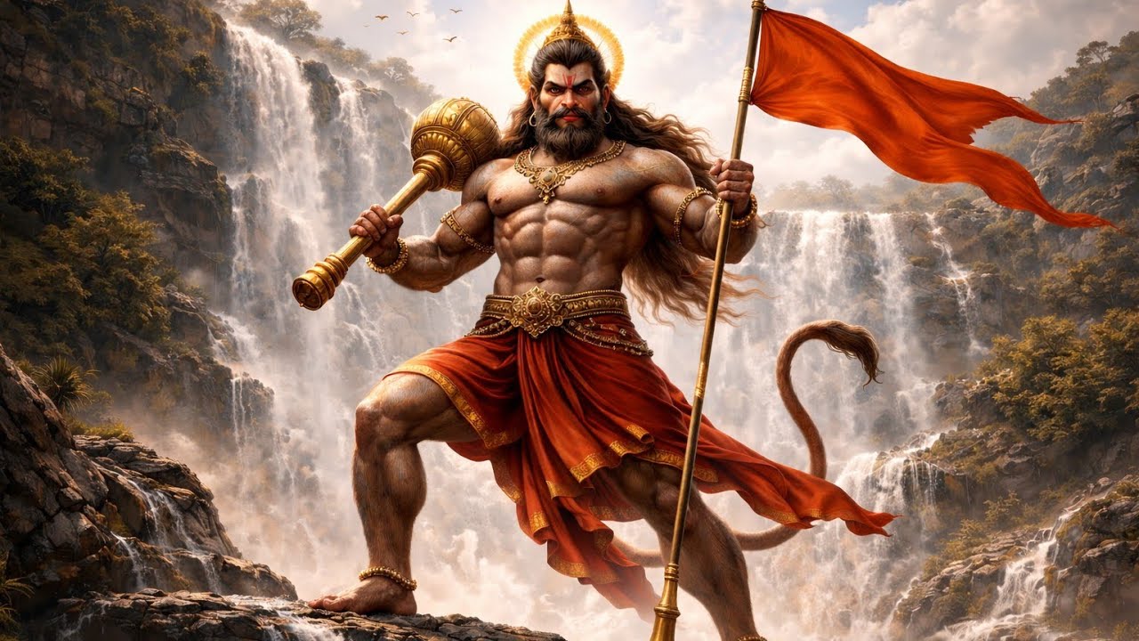Tandav Vadvanal Stotra | Dolby Surround | Hanumanji Powerful Chant | Jai Shri Ram🙏🎧