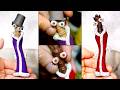 Making THE AMAZING DIGITAL CIRCUS Kinger &amp; Queenie Sculptures