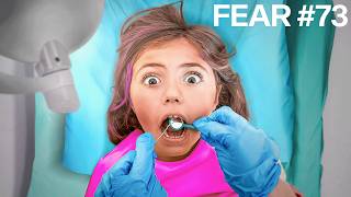 SURVIVING 100 FEARS IN 24 HOURS (with my Daughter)