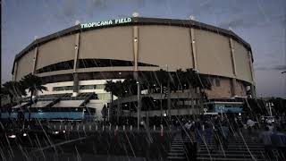 Tropicana Field (Tampa Bay Rays) Rain Sounds ASMR Relaxation & Focus - 8 hours