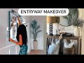 ELEGANT DIY ENTRYWAY MAKEOVER start till finish  + where I got everything.