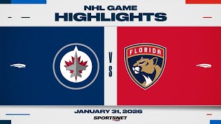Nhl Highlights Jets Vs. Panthers - January 31, 2026