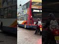 Stagecoach Enviro400MMC departing bus stop for basingstoke