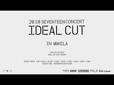 2018 Seventeen Ideal Cut In Manila Official Greeting Youtube