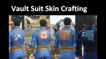Fallout 4 How to Creation Kit Vault Suit Skin Crafting pt?idkdoU?