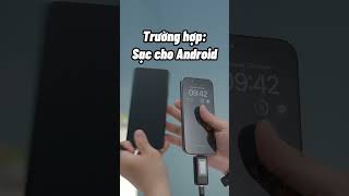 #Shorts Thử sạc ngược iPhone 15 cho smartphone khác! | Thế Giới Phụ Kiện