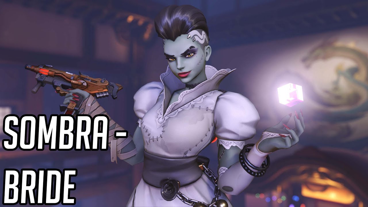 Sombra "Bride" Skin Showcase - Overwatch 2