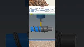 17-Mastercam 4Axis Flowline Finish #How To Create Mastercam 4Axis Flowline Toolpath #4Axis Training