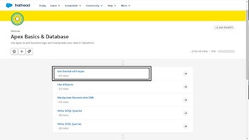 Get Started with Apex || Apex Basics & Database