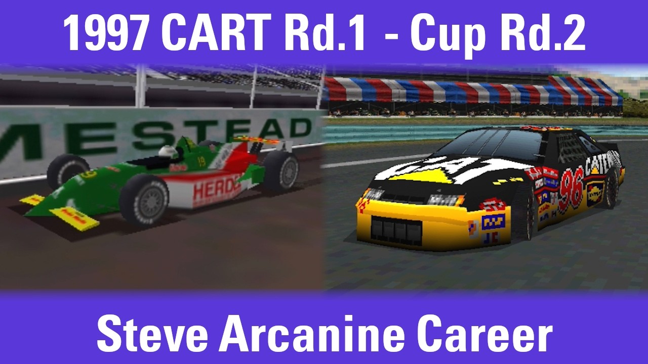 1997 CART @ Homestead + NASCAR Cup @ Cedar Woods | Steve Arcanine