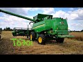 #215 John Deere T670i Hillmaster w rzepaku