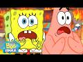 Bob Esponja | Momentos do Bob Esponja em Fenda do Biquíni que deram errado! 🤣 | 60 min | Português