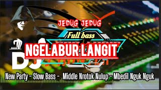 DJ NGELABUR LANGIT     • JEDAG JEDUG • FULL SlOWBASS • Blayer Bass Nguk Nguk.