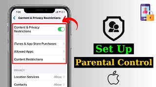 How To Set Up Parental Controls on iPhone & iPad | Kid Friendly Settings | iPhone Restrictions by Sky Tech Studio 33 views 2 weeks ago 2 minutes, 59 seconds