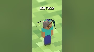 Minecraft Steve Blender Cloth Simulation  #oddlysatisfying #asmr #shorts