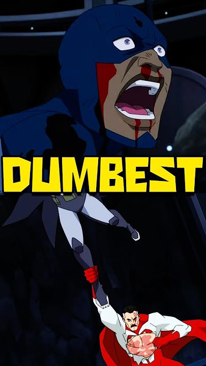 Why did Darkwing think jumping on Omni-Man was a good idea #invincible #comics