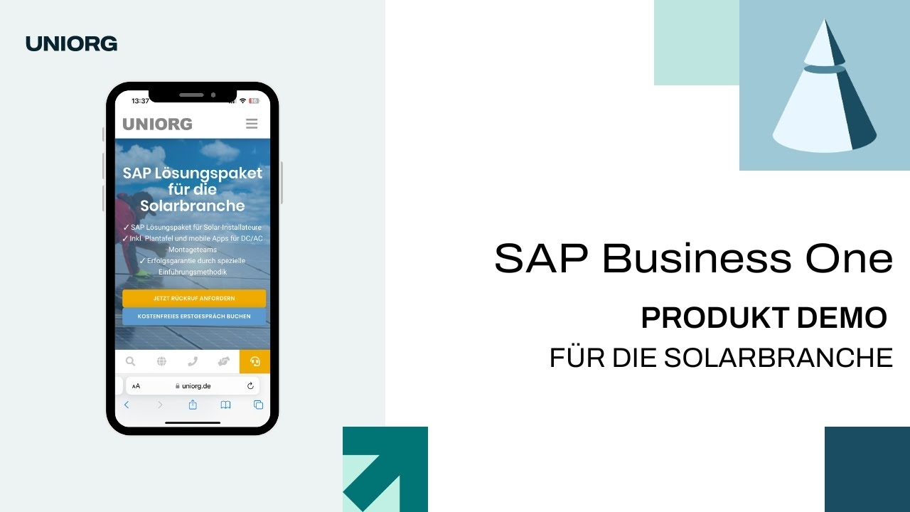 SAP Business One als KMU Lösung für Solar-Installateure (Produkt Demo ...