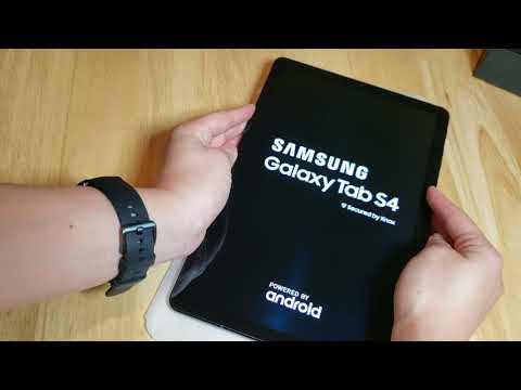 Galaxy Tab S4 64GB Black Unboxing 갤럭시탭 블랙 와이파이 개봉기