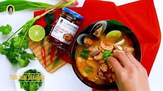 Tom Yum Seafood By Maepranom Youtube