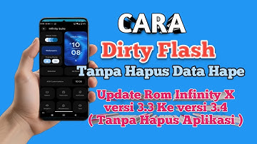 Cara INSTAL ROM Tanpa Menghapus Data Internal Hape.. Dan inilah Metode Dirty Flash Pada Redmi Note 7