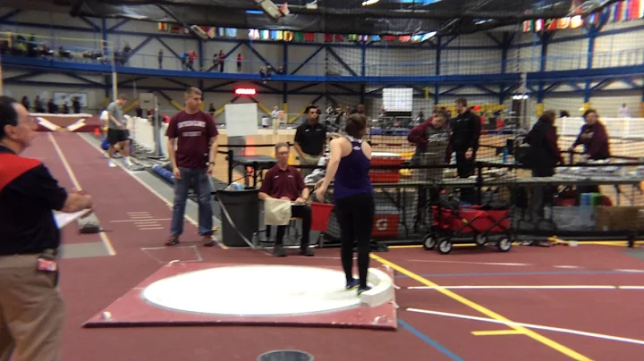 Allison Richter Shot Put PR of 13.27m/ 43' 6.5"