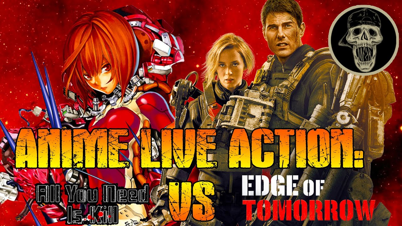All You Need is Kill vs. Edge of Tomorrow | Anime Live Action - YouTube