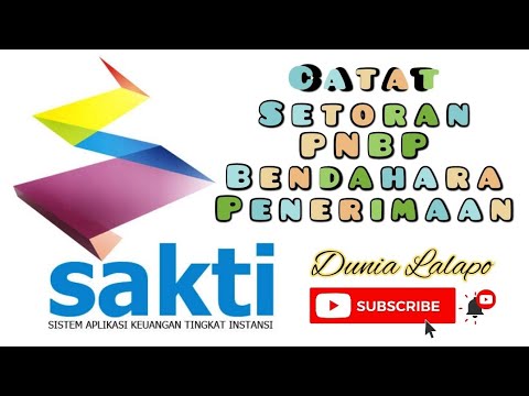 Catat Setoran PNBP Fungsional Bendahara Penerimaan (NON SBS) di Aplikasi SAKTI