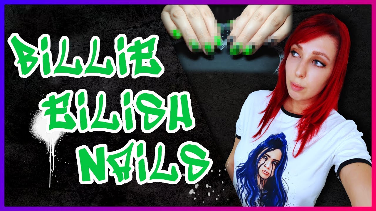 9. "Easy Billie Eilish Nail Art for Beginners" - wide 6