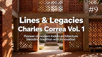 Charles Correa: The Geometry of Light & Life | Lines & Legacies Vol. 1