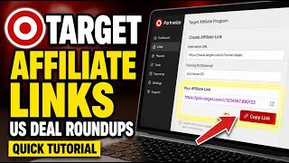 How to configure Target affiliate links for US deal roundups - Quick Tutorial