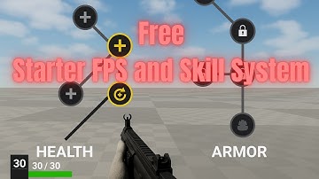 FPS Template and Skill System Free Fab Assets For Unreal Engine 5
