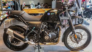 Finally, 2023 New Royal Enfield Himalayan E20 BS7 Sleet blackWalkaround ReviewPrice, New Features