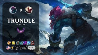 Trundle Jungle vs Lee Sin - NA Master Patch 14.3