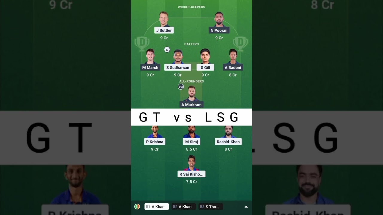 GT VS LSG DREAM 11 TEAM PREDICTION DREAM 11 WINNING TEAM PREDICTION GUJARAT VS LUCKNOW 