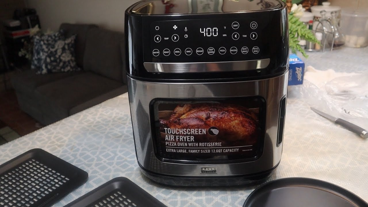 Look @ at UnBoXing Bella Pro Series 8 qt Digital Air Fryer with