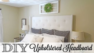 DIY Upholstered Headboard