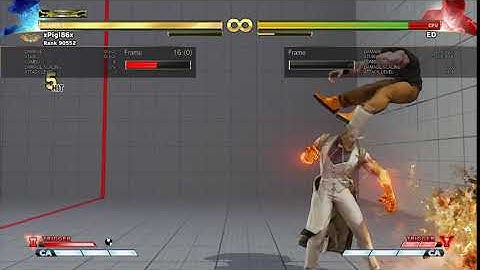 SFV AE G Juggle Fun combo 2