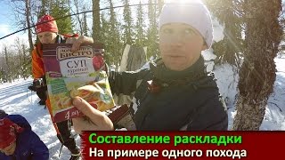 Еда в походе. Как составить продуктовую раскладку